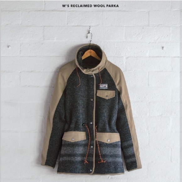 ✨SUPER RARE Patagonia Reclaimed Wool Jacket Sz S - Picture 2 of 9